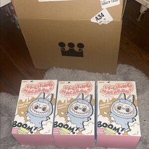 Labubu Exciting Macaron Vinyl Figure Set